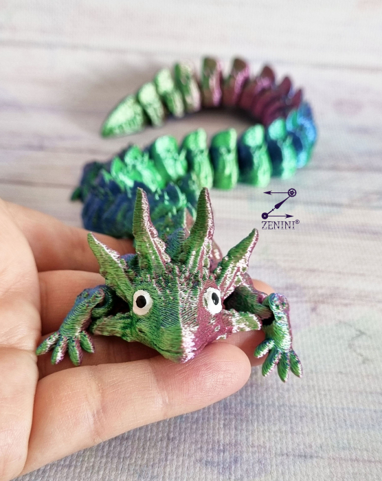 Figurina dragon 3D Royal dragon - jucarie articulata [3]