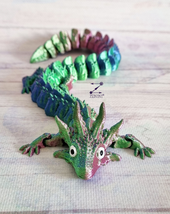 Figurina dragon 3D Royal dragon - jucarie articulata [2]