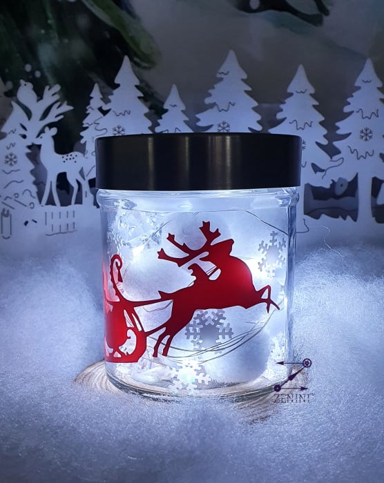 Lampa Craciun Santa Claus is coming to town [4]