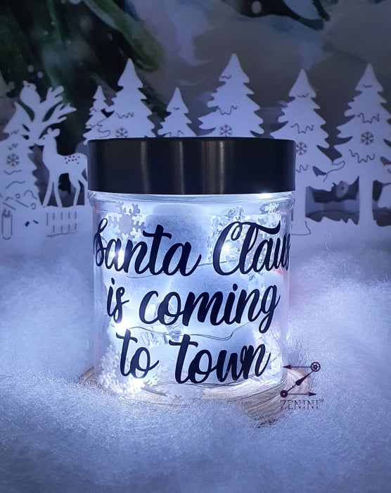 Lampa Craciun Santa Claus is coming to town [2]