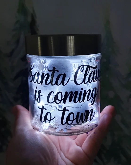 Lampa Craciun Santa Claus is coming to town [5]