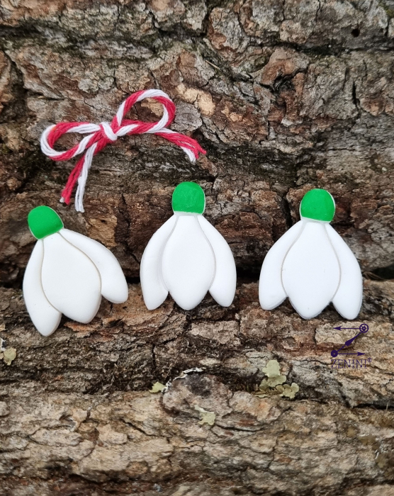 Martisor ghiocel din fimo [2]