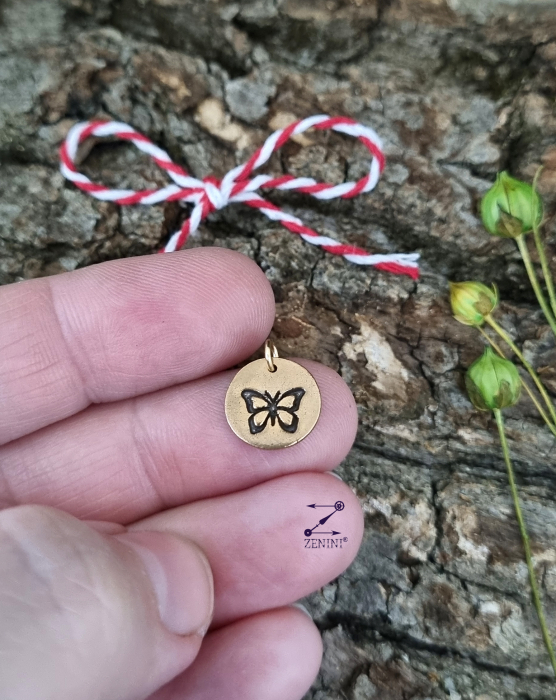Martisor fluture din bronz [3]
