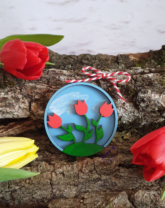 Martisor lalele 3D [3]