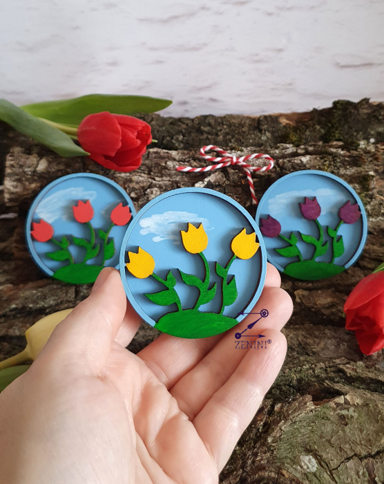 Martisor lalele 3D [2]