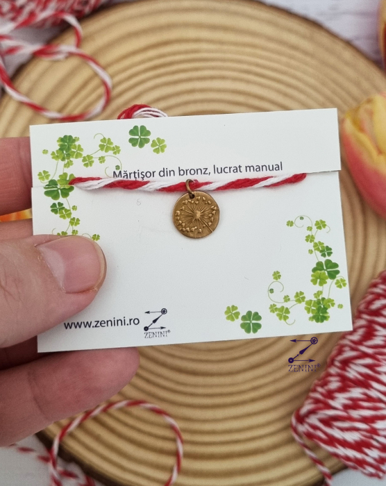 Martisor papadie din bronz [3]