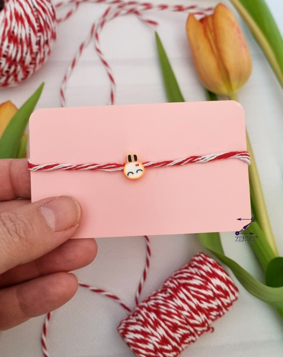 Martisor pentru copii: bratara cu animalute colorate [2]
