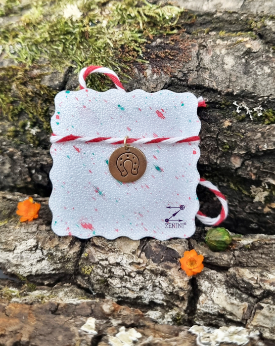 Martisor potcoava din bronz [2]