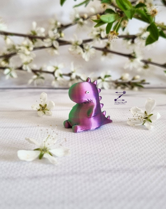 Marturie botez dinozaur printat 3D, cu eticheta personalizata [6]