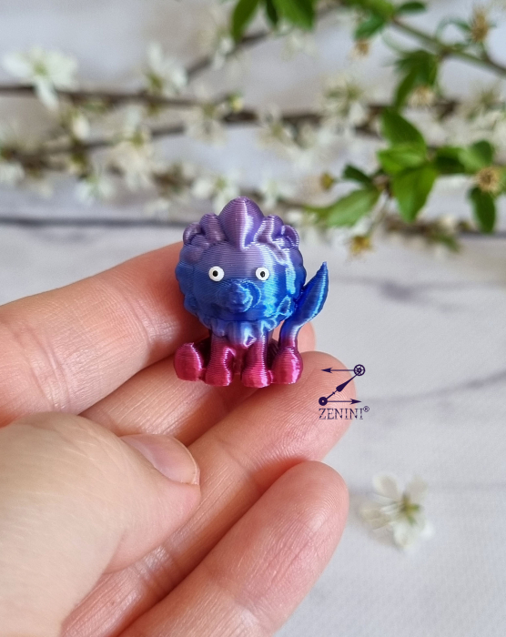 Marturie botez leu printat 3D, cu eticheta personalizata [4]