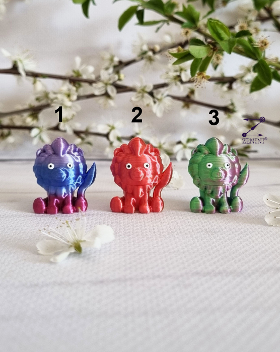 Marturie botez leu printat 3D, cu eticheta personalizata [2]