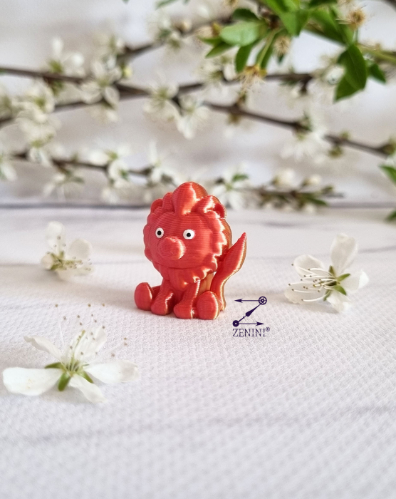 Marturie botez leu printat 3D, cu eticheta personalizata [6]