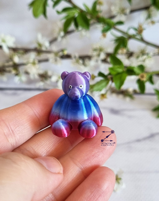 Marturie botez ursulet printat 3D, cu eticheta personalizata [4]