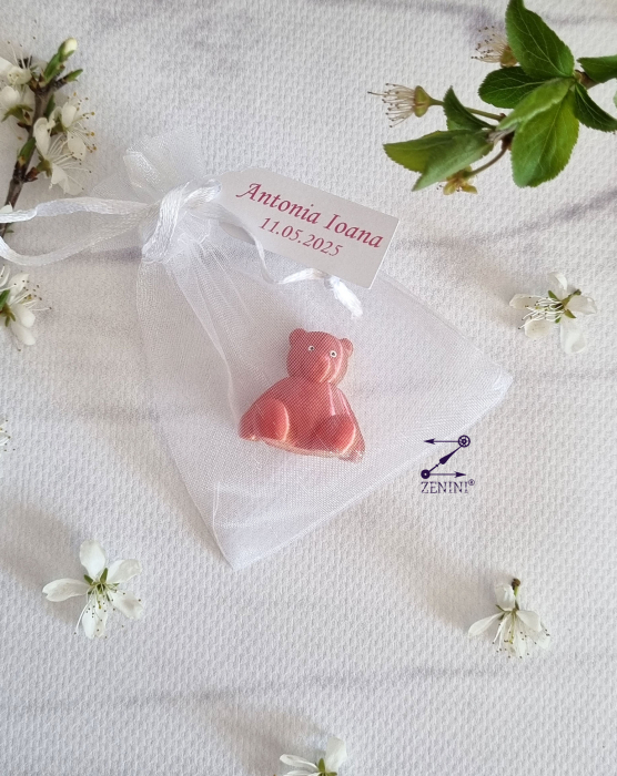 Marturie botez ursulet printat 3D, cu eticheta personalizata [8]