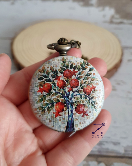 Ceas vintage cu bufnita [6]