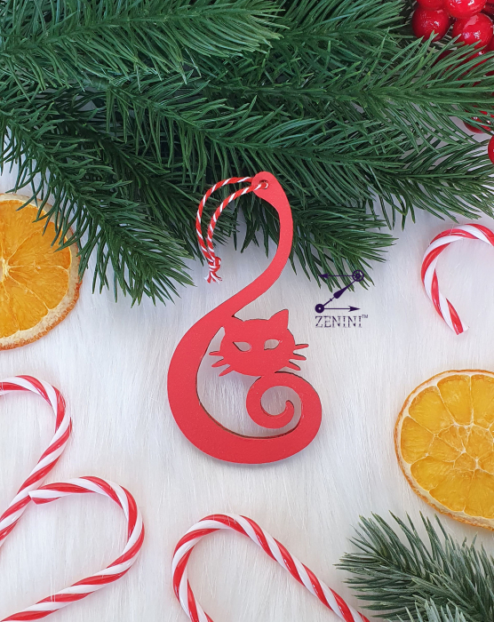 Ornament brad pisica [3]