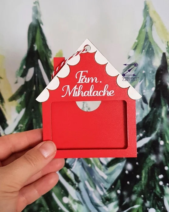 Ornament brad rama foto personalizata [3]