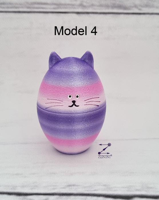 Pisica ou multicolora, printata 3D [5]