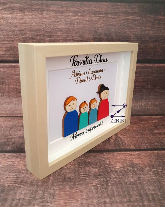 Rama foto personalizata familie [4]