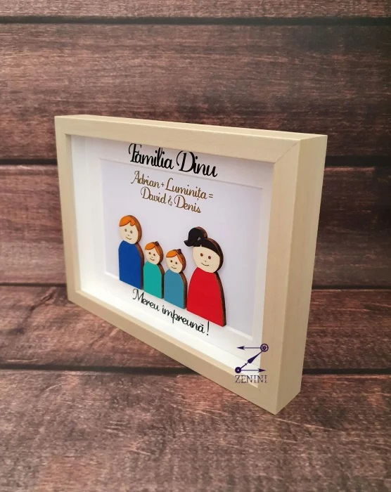 Rama foto personalizata familie [3]