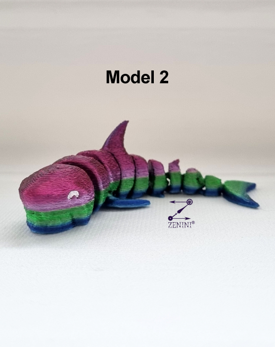 Rechin 3D - jucarie articulata [3]