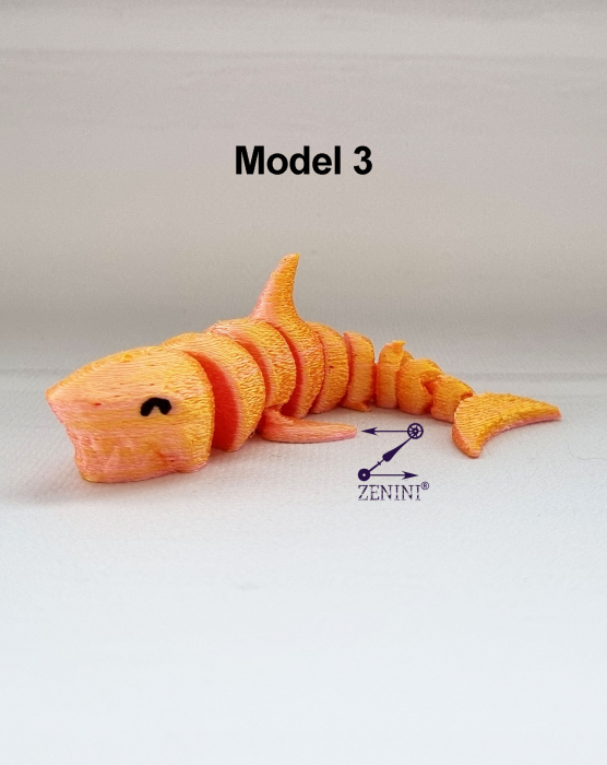 Rechin 3D - jucarie articulata [4]