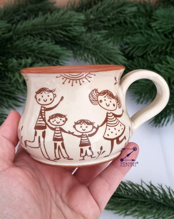 Set cadou Craciun pentru invatatoare: cana ceramica, glob plastic personalizat [4]