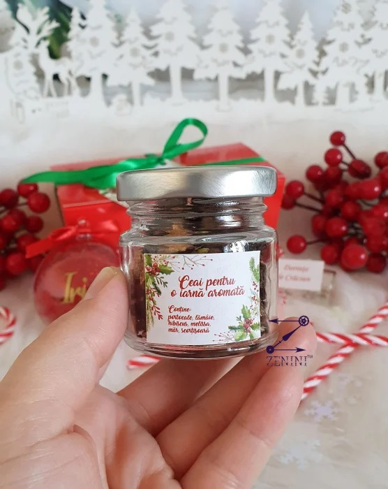Set cadou de Craciun cu glob personalizat [4]