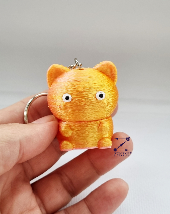 Set cadou de Craciun pentru copii: jucarii animalute printate 3D, breloc si cutiuta cu bomboane cadou [9]