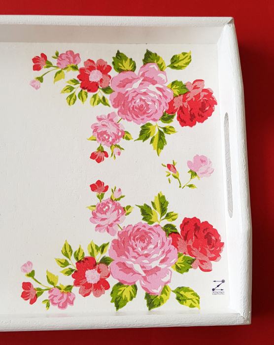 Set mireasa cu flori roz [6]