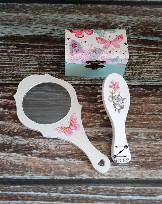 Set mot fetita si fluturasi [3]