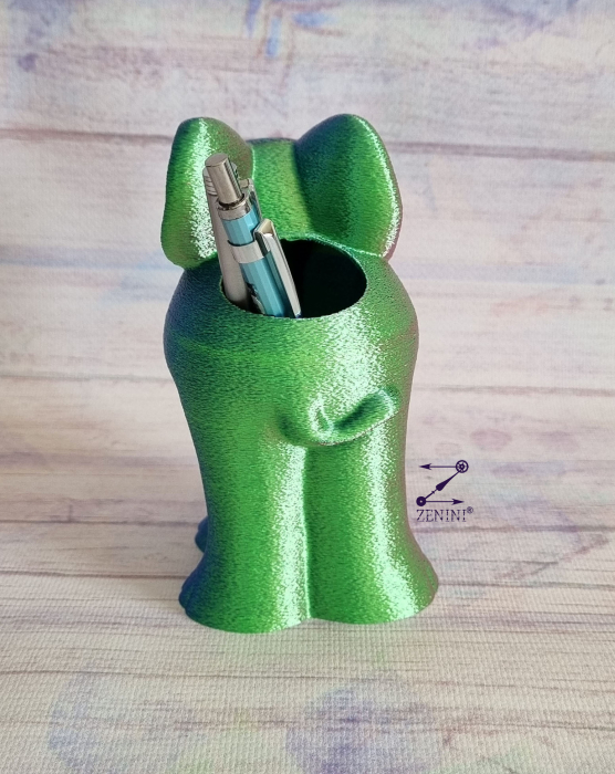 Suport pentru creioane elefant printat 3D [3]