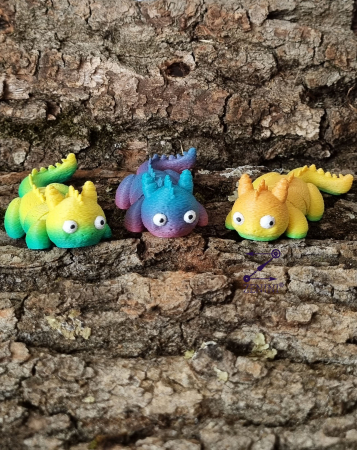 Dragon baby 3D - jucarie articulata