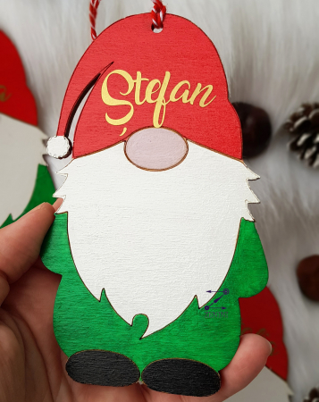 Ornament gnom personalizat [3]