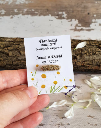 Marturii botez - Marturii botez flori plantabile