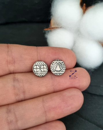 CRACIUN - Cercei argint cu model de Craciun