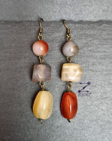 Cercei agate neuniforme [1]