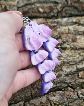 Cercei dragoni 3D - multicolori [5]