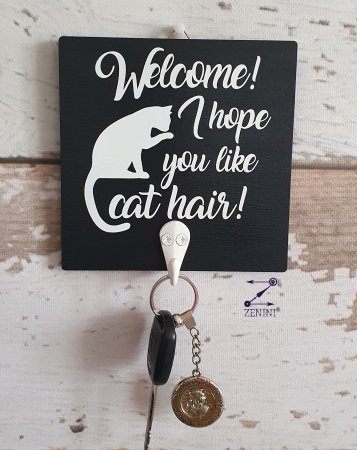 Decoratiuni - Cuier I hope you like cat hair