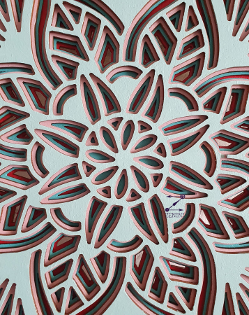 Decoratiune mandala floare [4]
