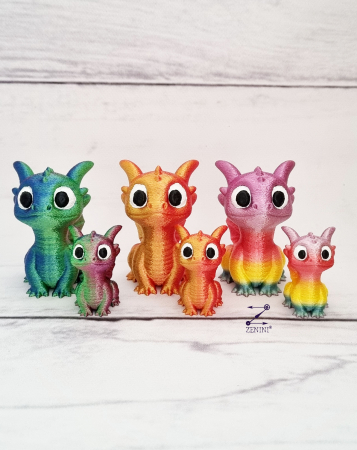Figurine 3D - Dragon ochios 3D