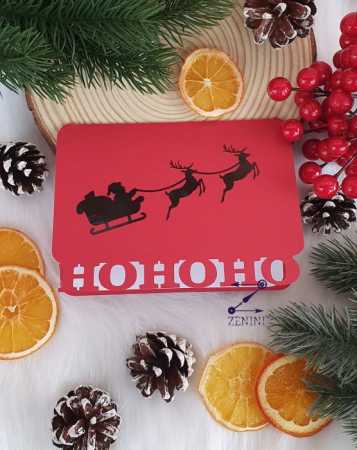 Felicitare Craciun HoHoHo [1]