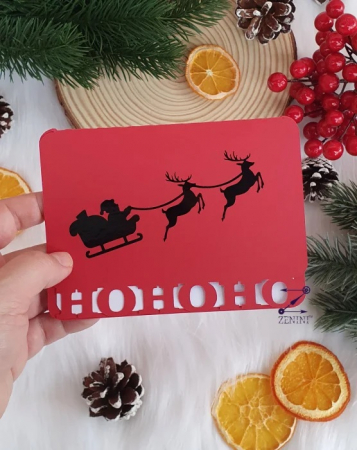Craciun - Felicitare Craciun HoHoHo