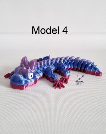 Figurina articulata dragon 3D Armored dragon [4]