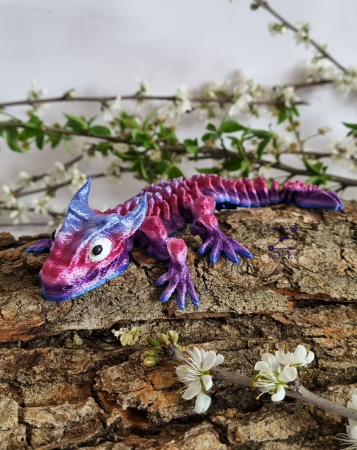 Figurine 3D - Jucarie dragon 3D Pyro - jucarie articulata