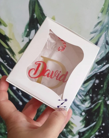 Glob plexiglas personalizat cu nume [3]