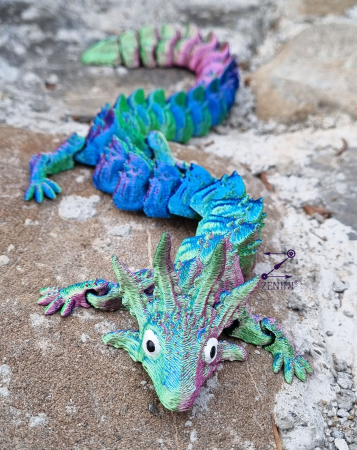 Figurine 3D - Figurina dragon 3D Royal dragon - jucarie articulata