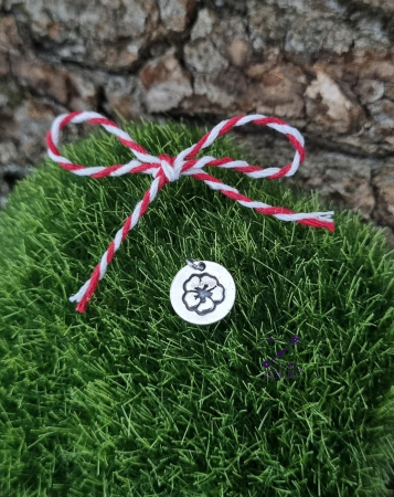 Martisor floare din argint