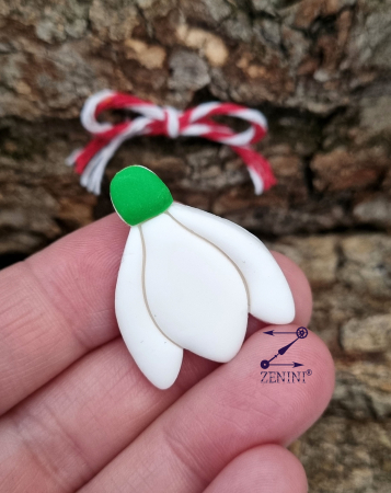 Martisor - Martisor ghiocel din fimo