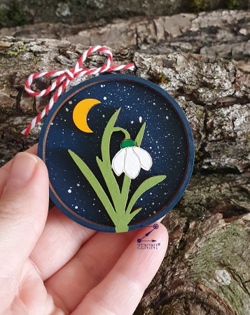 Martisor ghiocel 3D [2]